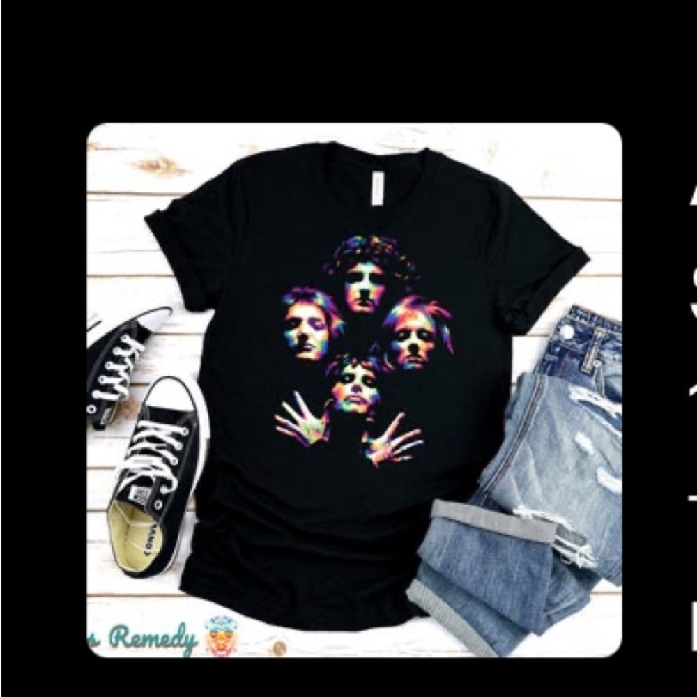 Colourful Queen t-shirt